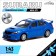 Metal machine Subaru WRX STI, 1:43, Blue color