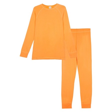 Thermal complex for girls: trousers, sweatshirt, height 128 cm-5