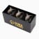 Stacks for Vodka "Cobra", a set of 3 people, a stack 50 ml, bronze