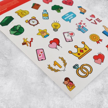 Stickers for the diary "Stickers", 13 x 18 cm-1