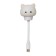 The keyboard backlight "Kitten" LED sleeping room USB white 6.8x6x19 cm Risalux