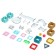 Designer magnetic marble "Magic Labyrinth", 72 details