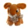 Soft toy "Rabbit with a bow"