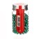 Confectionery sprinkle, silver green, balls, 7 mm, 50 g
