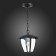 Street START LUCE ST LUCE. SL081.403.01. Sivino. 1x40 watts, e27, 17x23 cm, black color