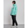 Ski costume female winter, size 50, turquoise color