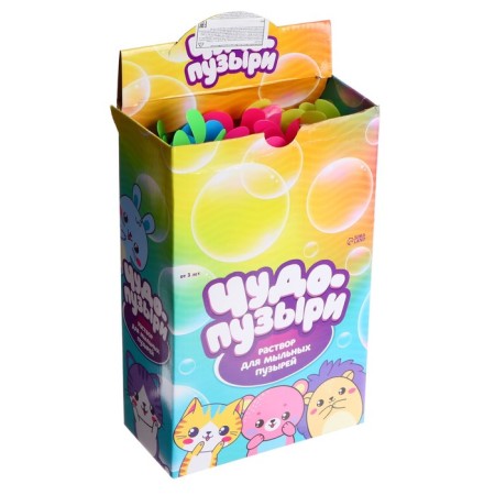 Soap bubbles "Veterok", 60 ml, MIX color-2