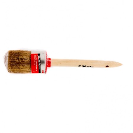 Round brush MTX 82086, natural bristles, wooden handle, No. 16, 55 mm-2