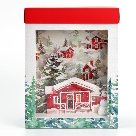 Folding box with 3D effect of "Fairytale moments", 18 x 14 x 23 cm, New Year-1