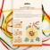 Embroidery with ribbons on the canvas "Sunflower". Set for creativity