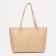 Zipper bag with lightning, beige color