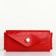 Pocket Key on the button, Textura, length 15 cm, ring, red color