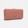 Women's wallet on magnets, pink color