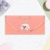 The envelope for the money "Happy Life!" peach, software, embossing, 19 x 9 cm