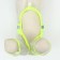 Commentary raincoat for dogs, rr s (DS 25, OG 37 cm, weight 3-5 kg), transparent yellow