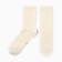Women's socks, cream color, size 25-27