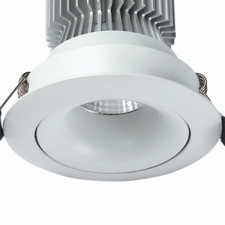 The built -in lamp Mantra Formentera, LED, 12W, 1040LM, 3000K, 95 mm, matte white color-1