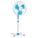 Fan Luazon LOF-01, floor, 40-45 watts, 3 modes, white-blue, without packaging