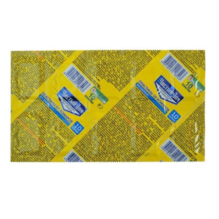 Plates from mosquitoes "clean house", without smell, 10 pcs-1