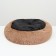 Lesser for dogs and cats, long fur, 80 x 80 x 25 cm, brown