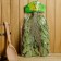 A broom for a bath oak with wormwood, in individual packaging