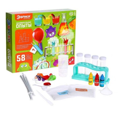 Set for experiments "Entertaining experiments", 58 experiments, 25 subjects-1