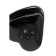 Vibrator Mystim Heart os Desire with electrical stimulation, 6.7 cm, silicone, black color