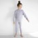 Pants for girls, height 158 ​​cm, light gray color