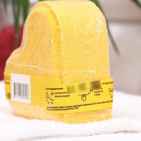 Fabrik Cosmetology Bath Bombing "Lemon Smoothie", 110 g-2