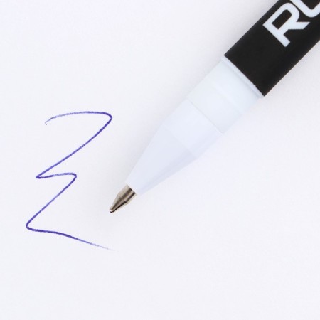 Handle Plastic with caps of ball "Russian Power", blue paste, 0.7 mm-2