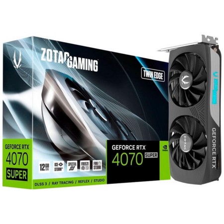 Video Card Zotac GeForce RTX 4070 Super Twin Edge 12GB (ZT-D40720E-10M)
