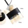 Svetogor chandelier "Morning" 5x60W E27 black