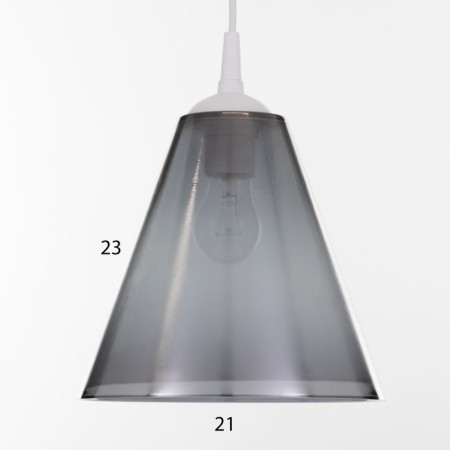 Lamp Bayerlux Amir 1he27 White/Tored 23x23x21cm-5