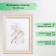 Photo frame Plastic "Mira" 13x18 cm 640245-5, beige (plastic screen)