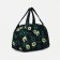 Road bag with lightning, green color