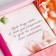 Gift set: A6 diary, block with a sticky layer, handle "March 8"