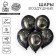 Shar Latex 12 "Happy Birthday", stylish holiday, 5 pcs.