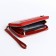Women's wallet with lightning, red color