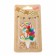 Candle in the Cake "Bright Birthday", number 3, multi -colored, 6.5 cm