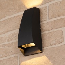 Elektrostandard lamp, 2 W, LED, 4200K, 100 LM, IP54, wall, Techno 1016 Black