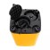KitFort KT-9160 Sliper, floor, 2000 watts, 1800 ml, 40 g/min, black-orange