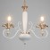 Lilet chandelier 3he14 40W white-gold 56x70x56 cm Bayerlux
