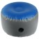 Puff of inflatable "Musson", gray/blue color