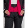 Ski jacket women's winter, size 44, black color