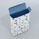 Folding box "New Year's bow", 21x 15 x 5 cm, New Year