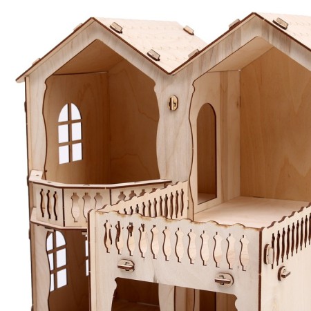 Designer "House for dolls. Chalet"-3