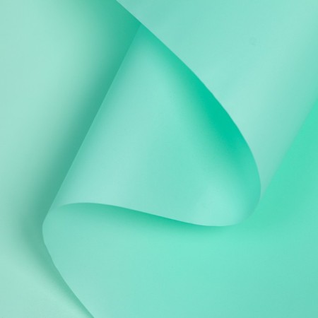 Flower film, matte, aquamarine, 58 cm x 10 m