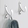 Furniture hook Cappio Standart, one -rod, chrome