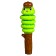 Developing toy "snake", color mix