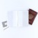 Cover for passport, PVC, light hakki